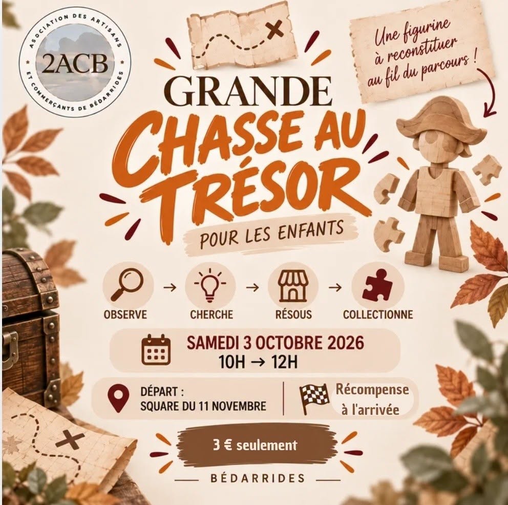 Chasse au trésor 2026